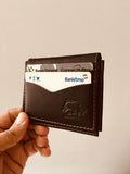 Tarjetero de Piel con clip para billetes - Zapatería y Tienda Típica San Isidro