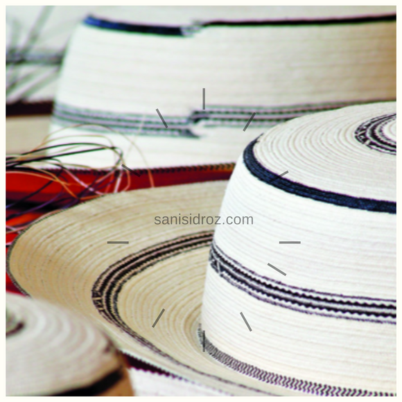 Sombrero pintado sencillo - Zapatería y Tienda Típica San Isidro 